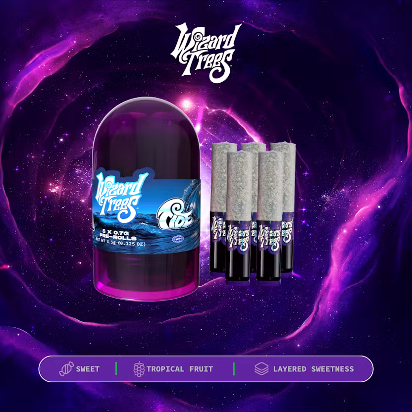 Wizard Trees Tide Pre-Roll 5x 0,7g kaufen in Deutschland